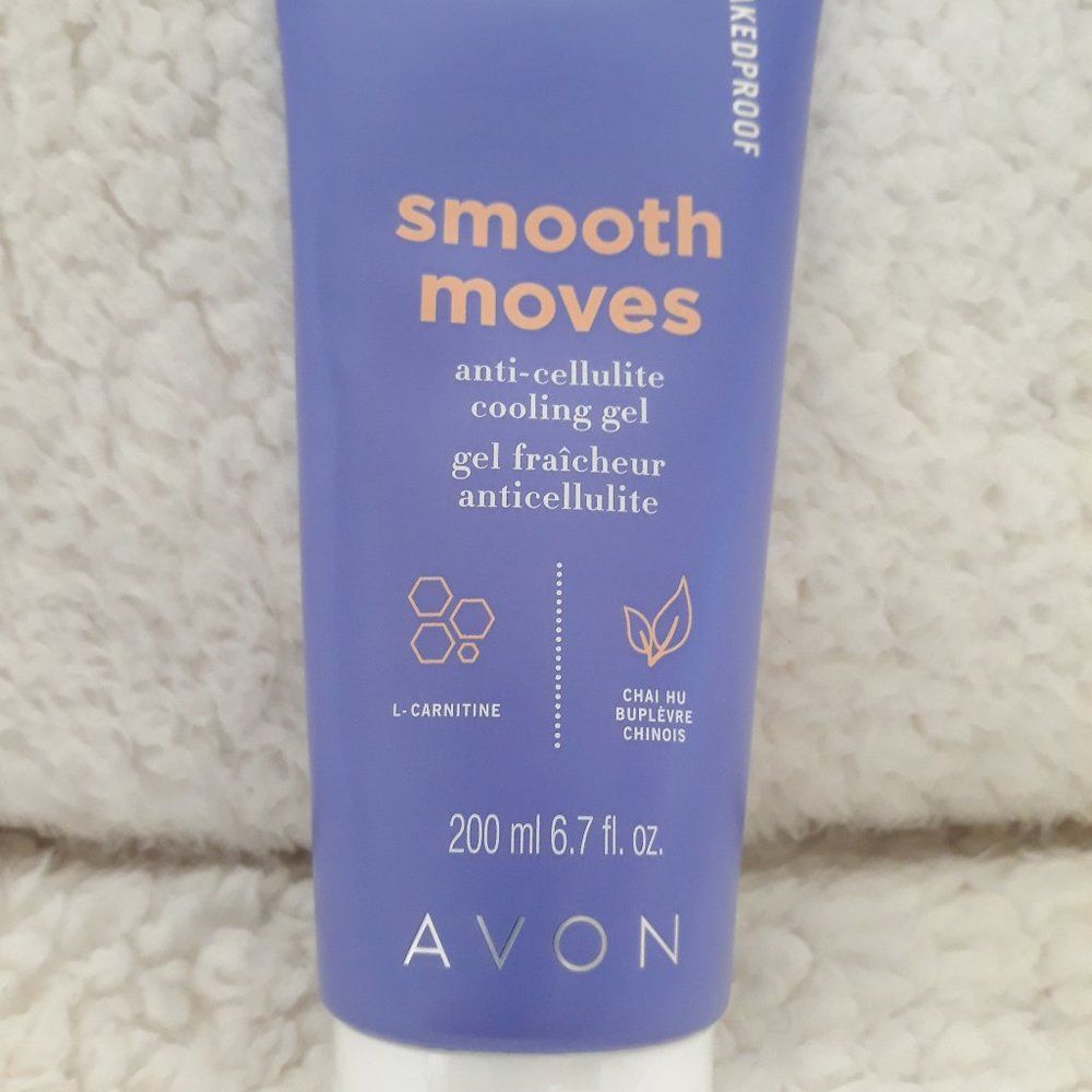 AVON SMOOTH MOVES NAKED PROOF ANTI-CELLULITE GEL - SEALED!!!